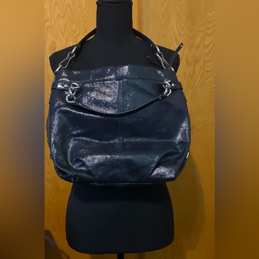 Coach Elegant Navy Blue Women's Bag